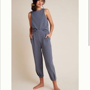 Anthropologie Dalia Crop Tank & Lourdes Lounge Set